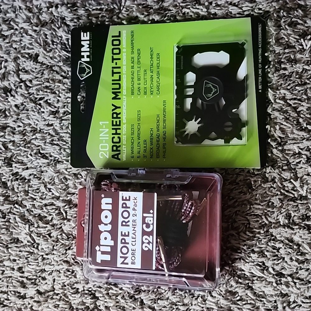Multi-tool and nope rope 22cal
